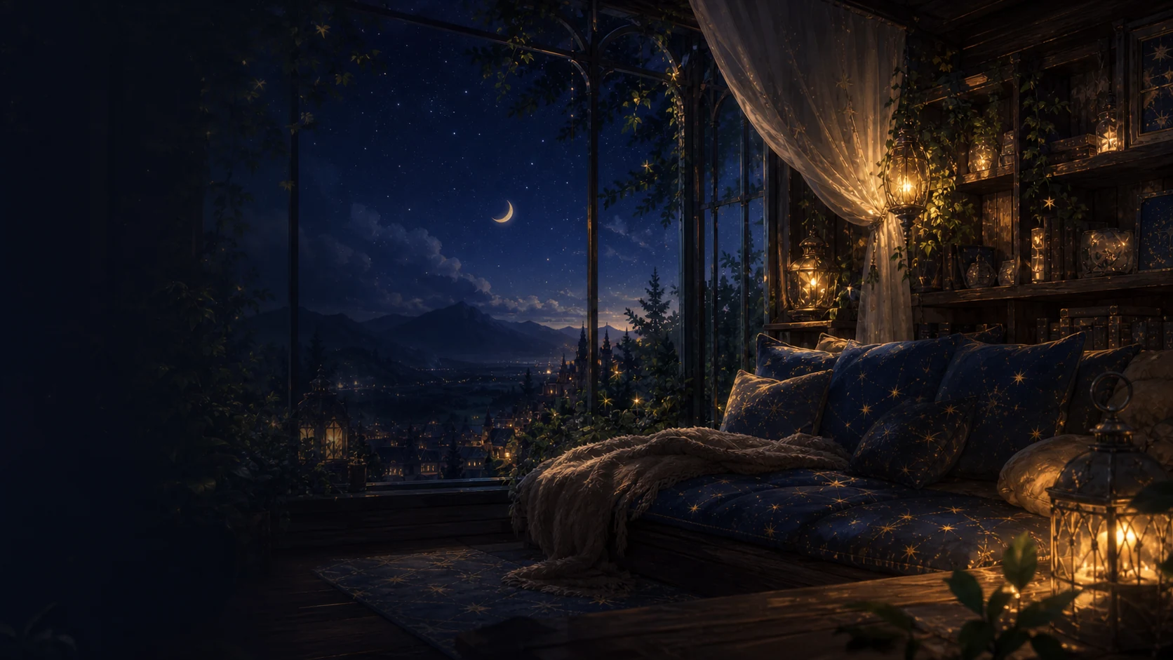 夜の部屋