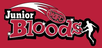 Warrandyte Junior Bloods Football Club logo, Australian junior football club crest.
