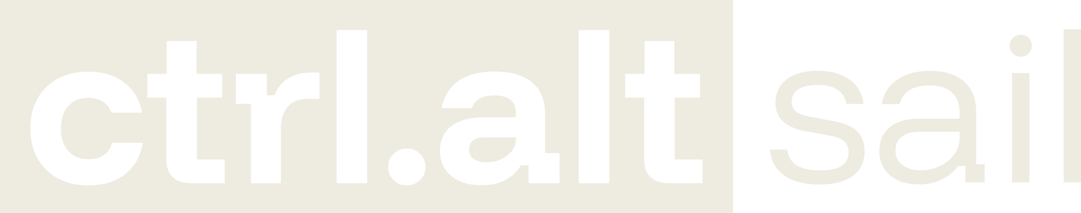 ctrl.alt Sail logo