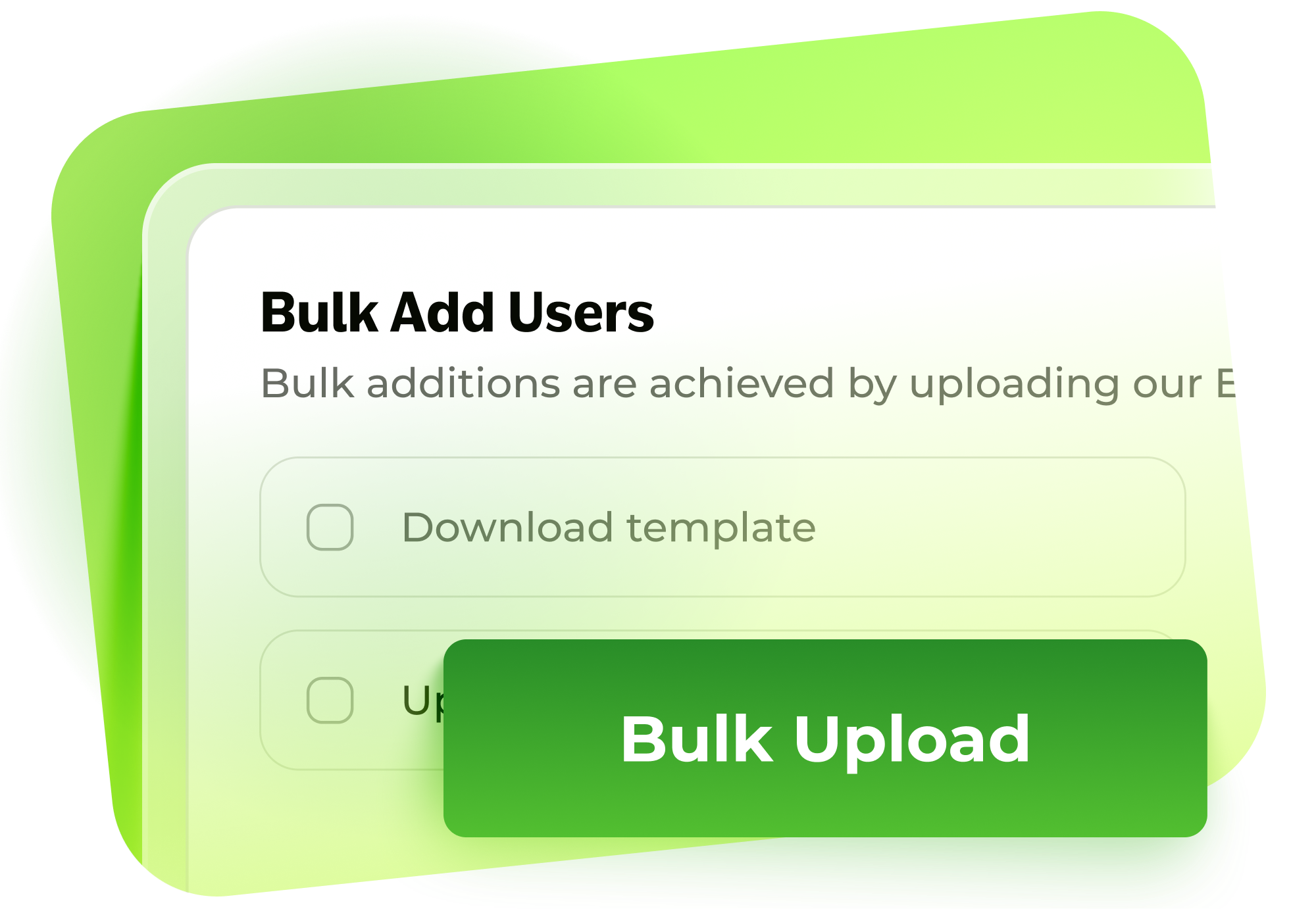 adding bulk users to melon mobile