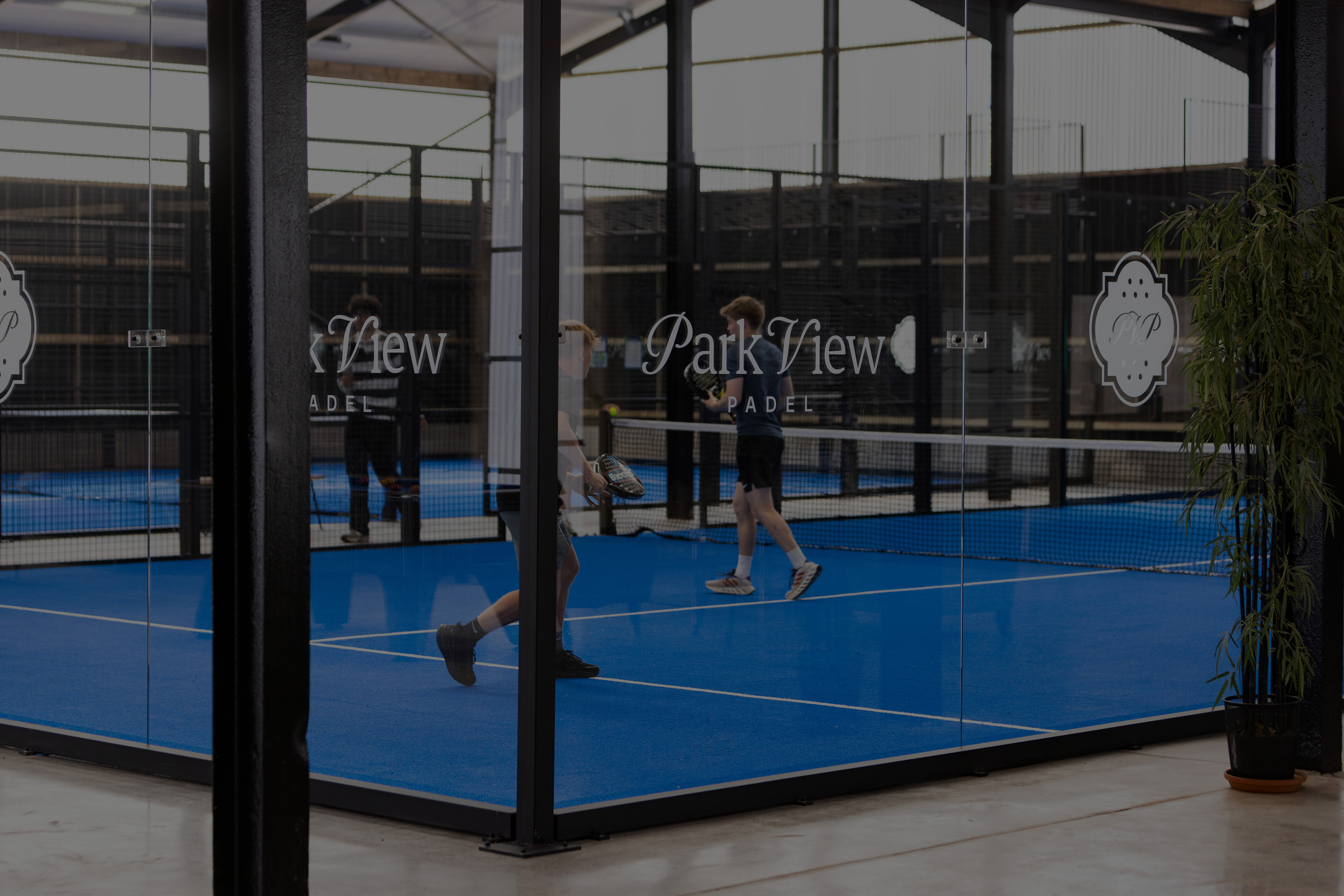 People playing Padel