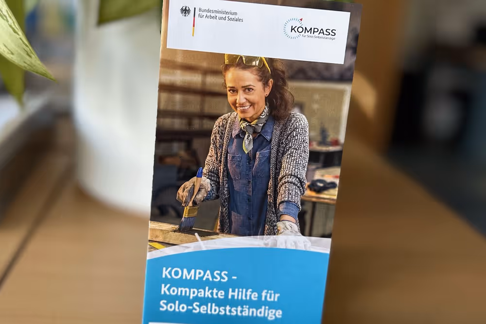 KOMPASS - Kompakte Hilfe für Solo-Selbstständige