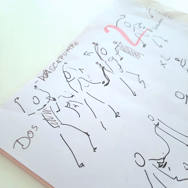 Beispiel für eine Tanznotation