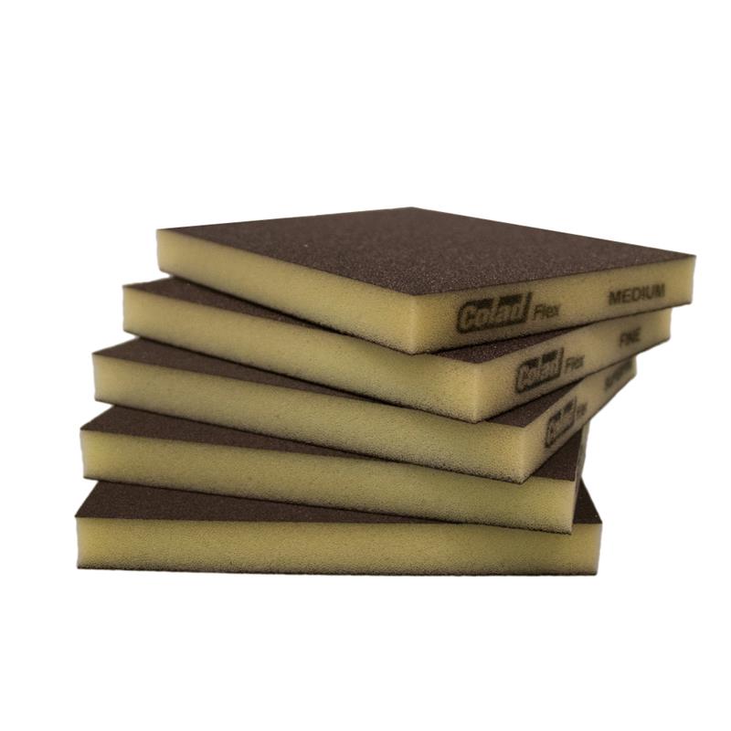 COLAD DUBBELZIJDIGE FOAM SCHUURPADS MEDIUM korrel 60 (120-180)  -10st