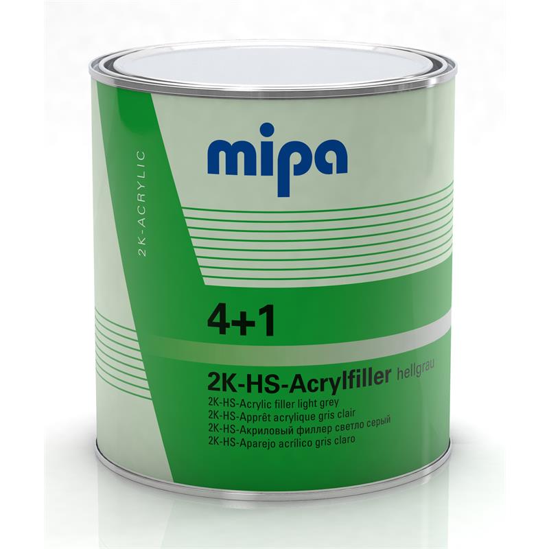MIPA 4+1 ACRYLFILLER licht grijs - 3L