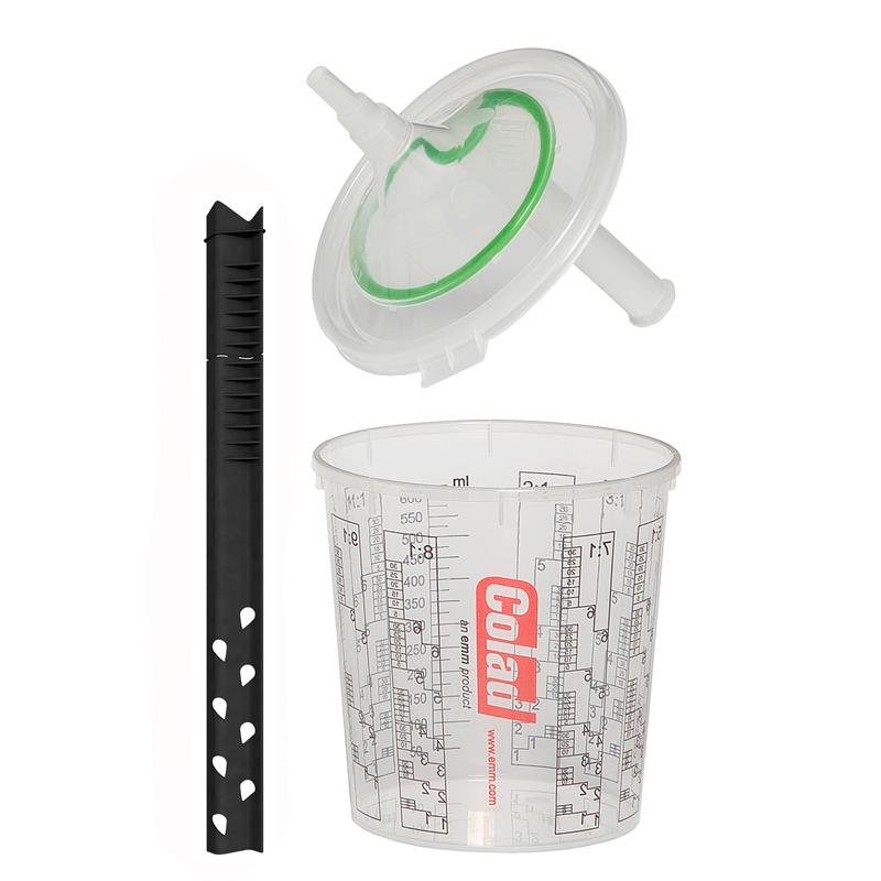 COLAD SNAP LID SYSTEM 90um beker+deksel