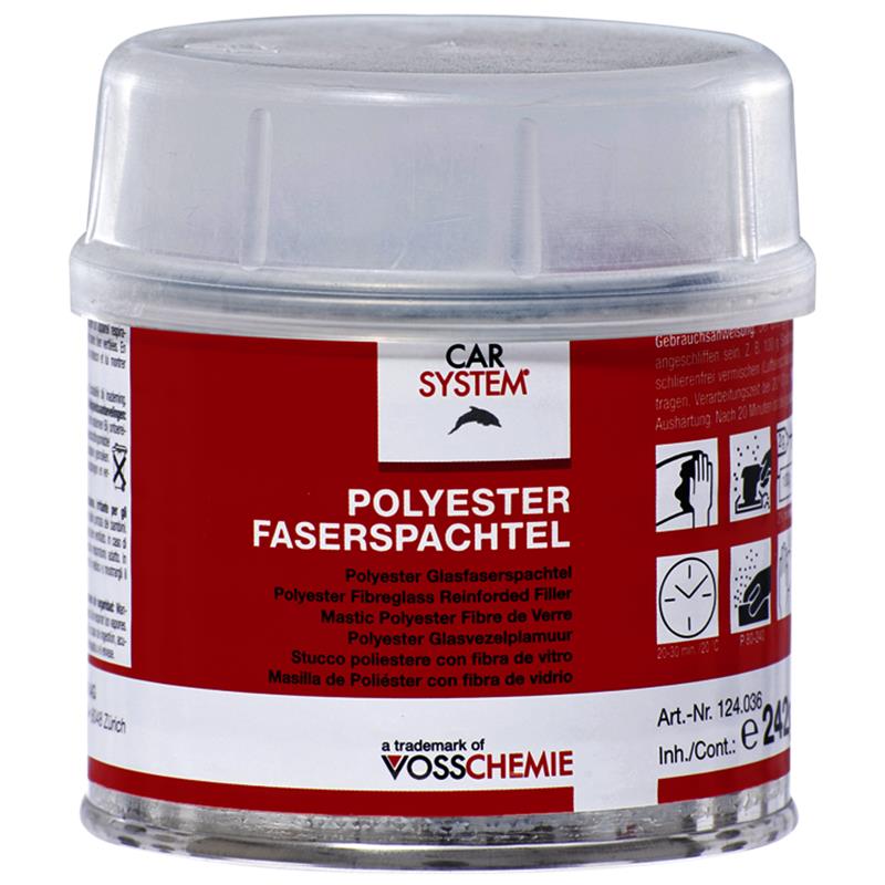 CAR SYSTEM GLAS PLAMUUR + HARDER  - 250 g