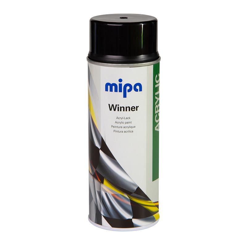 SPUITBUS  MIPA  WINNER ZWART glans-400ml