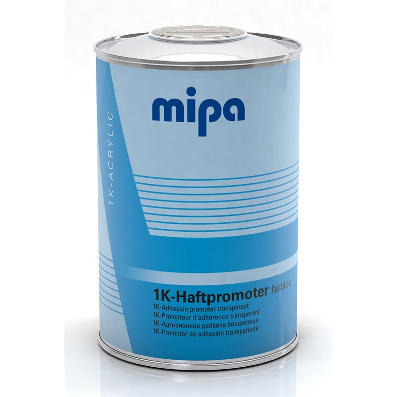 MIPA 1K HAFTPROMOTER - HECHTPRIMER KLEURLOOS VOOR O.A. ALUMINIUM, CHROOM, MESSING, KOPER, KUNSTSTOF-1L