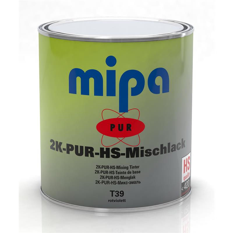 MIPA PUR HS 2K T39 rotviolet (gr.3) - 1L