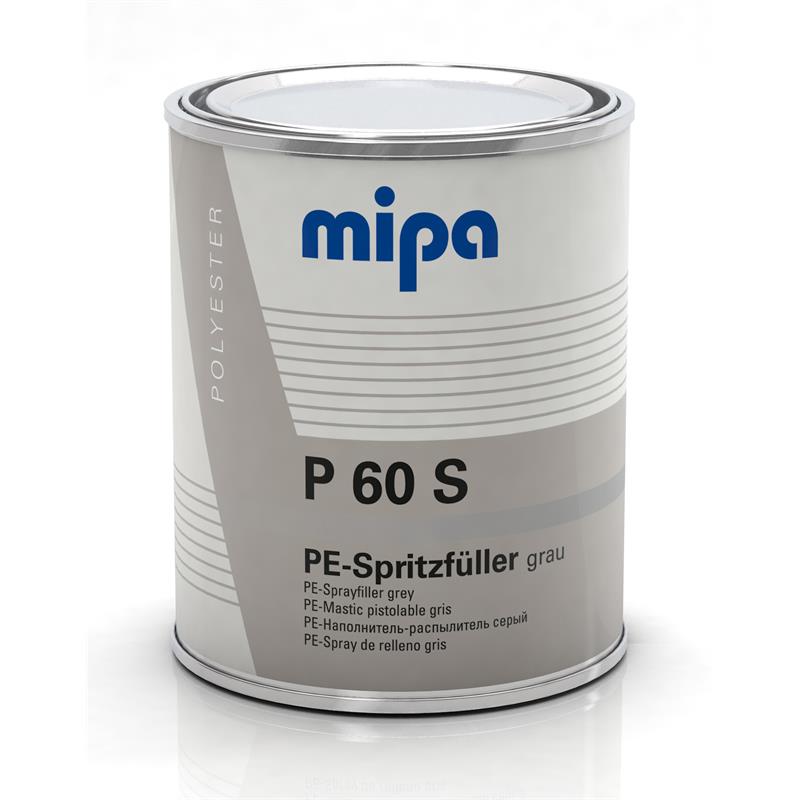 MIPA PLAMUUR P60S POLY.SPUITPL+HARDER-1L