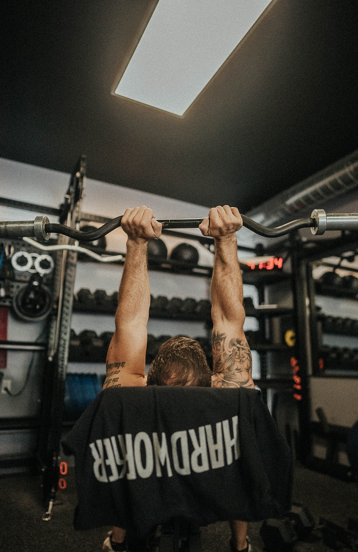Bench with Mat Fraser