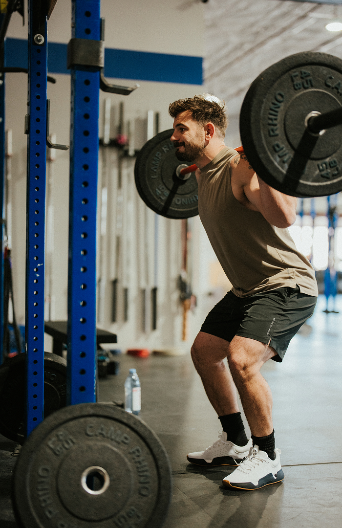 Squat with Mat Fraser
