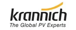 Krannich-Logo mit dem Slogan „The Global PV Experts“.