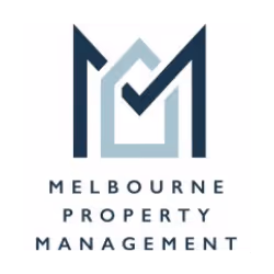 Logo of Melbourne Property Management featuring stylized initials M and P forming a house shape.
