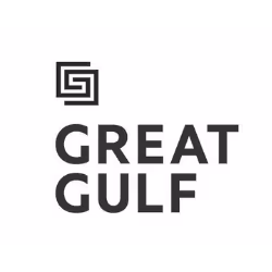 Great Gulf company logo with stylized square design above the text.