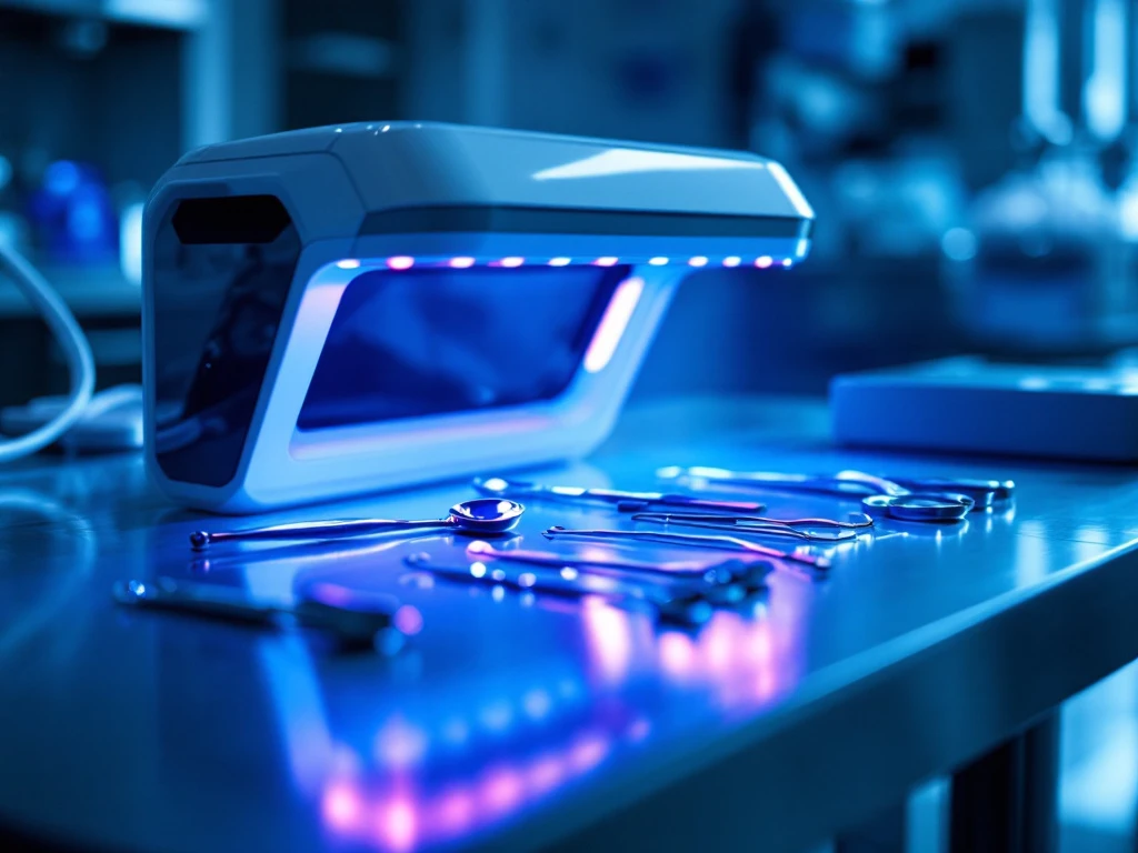 UV-C light disinfection