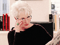 Mirand Priestly GIFs - Find & Share on GIPHY