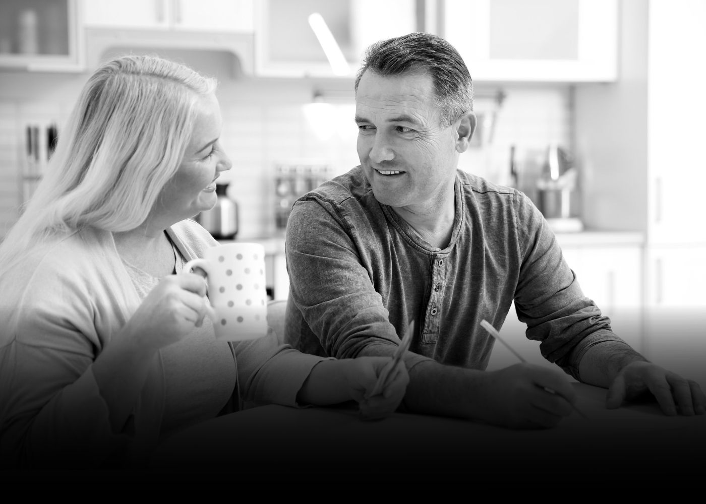 Senior couple walking arm in arm outdoors on a sunny day, with text 'For Early Retirees'.