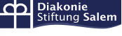 Logo der Diakonie Stiftung Salem mit stilisiertem Kreuz und Schriftzug.