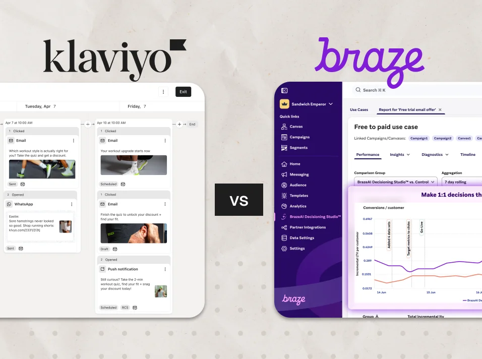 Klaviyo vs Braze for Mid-Market: Which Lifecycle Platform Actually Fits in 2026
