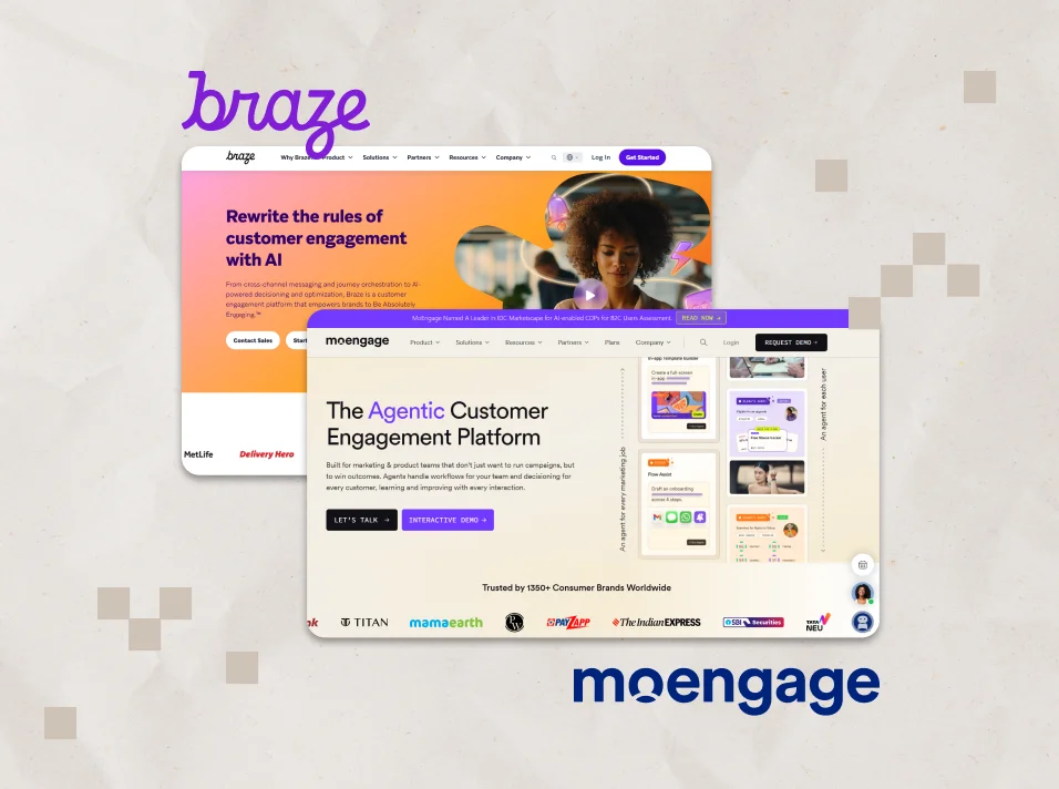 Braze vs MoEngage for Consumer Apps