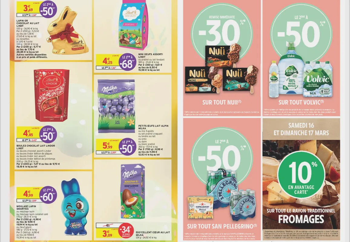 ARISTID promotional campaign UI screenshot illustrating a retail marketing feature.