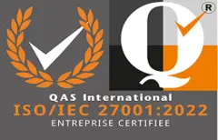 Certification ISO/IEC 27001:2022 QAS International