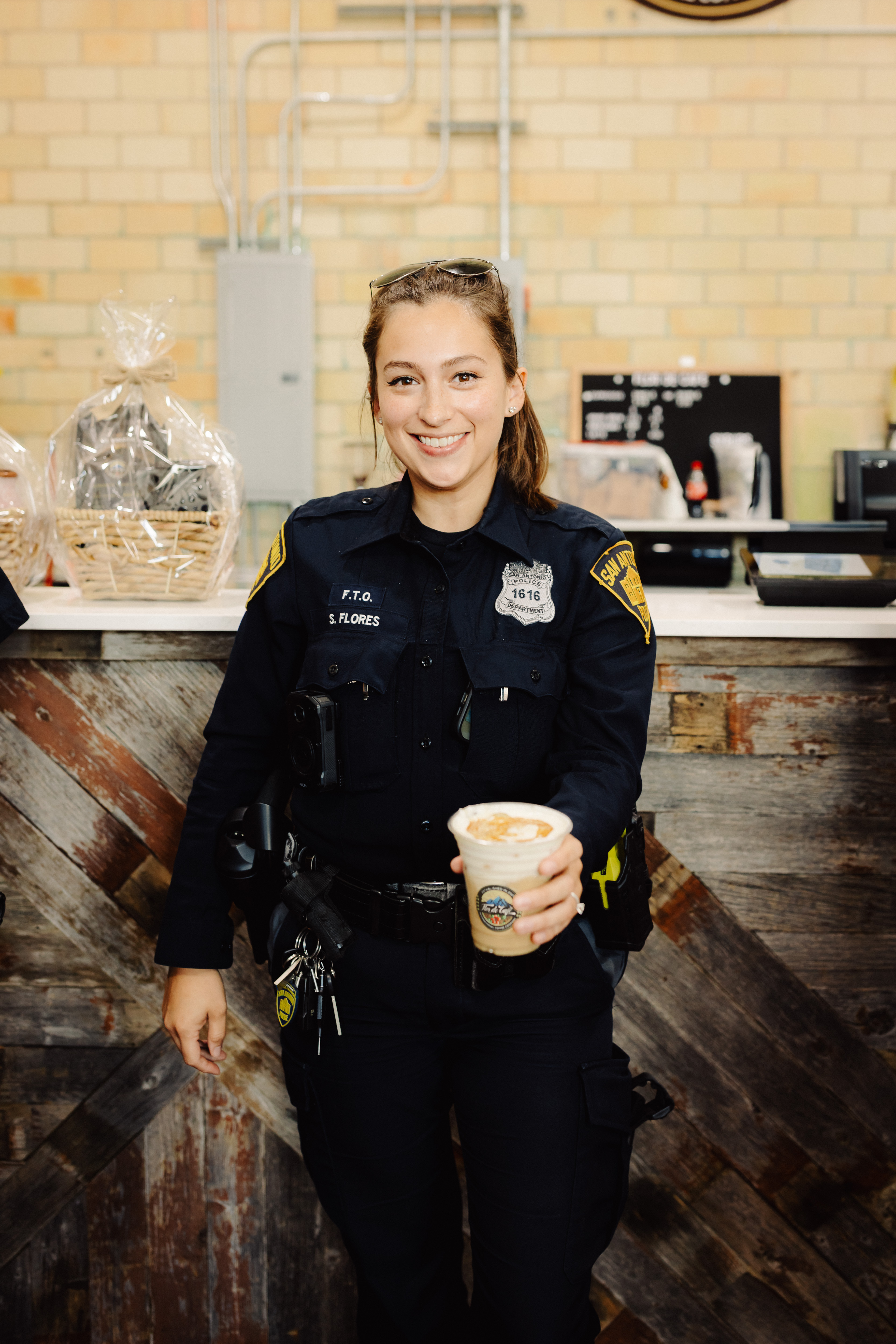 Mobile espresso bar at corporate event San Antonio