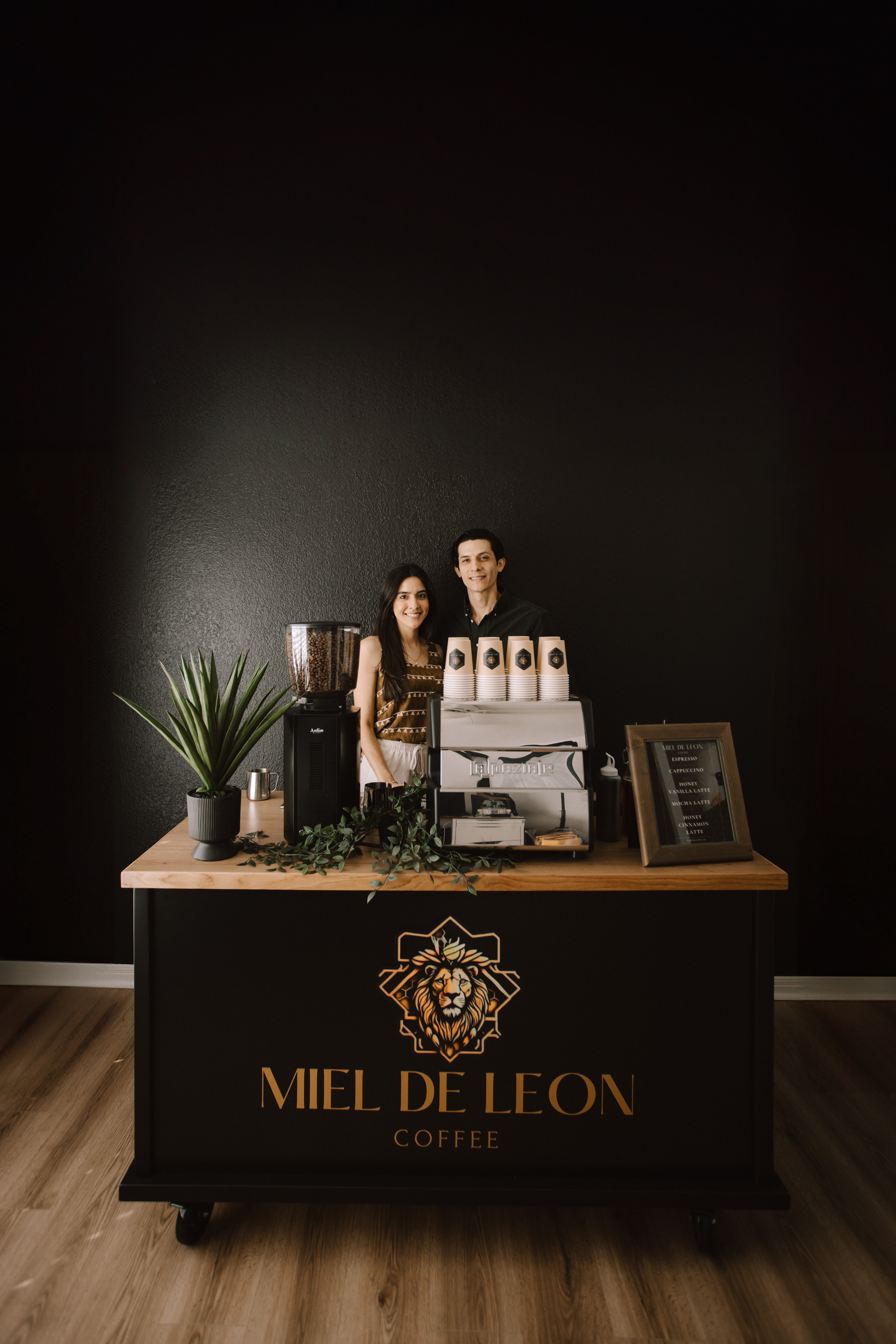 Miel De Leon Coffee catering team at luxury event San Antonio