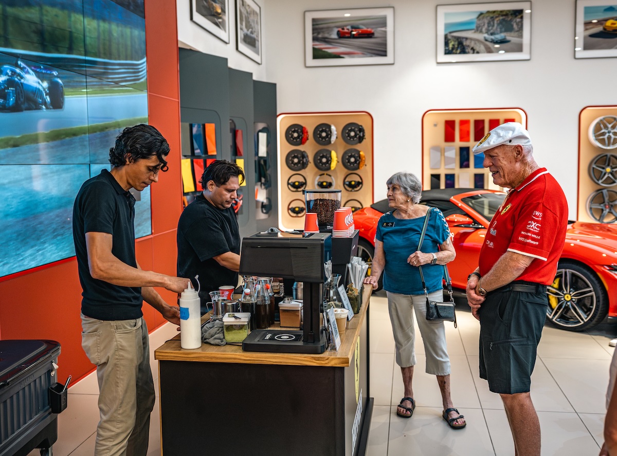 Brand activation coffee catering San Antonio service area