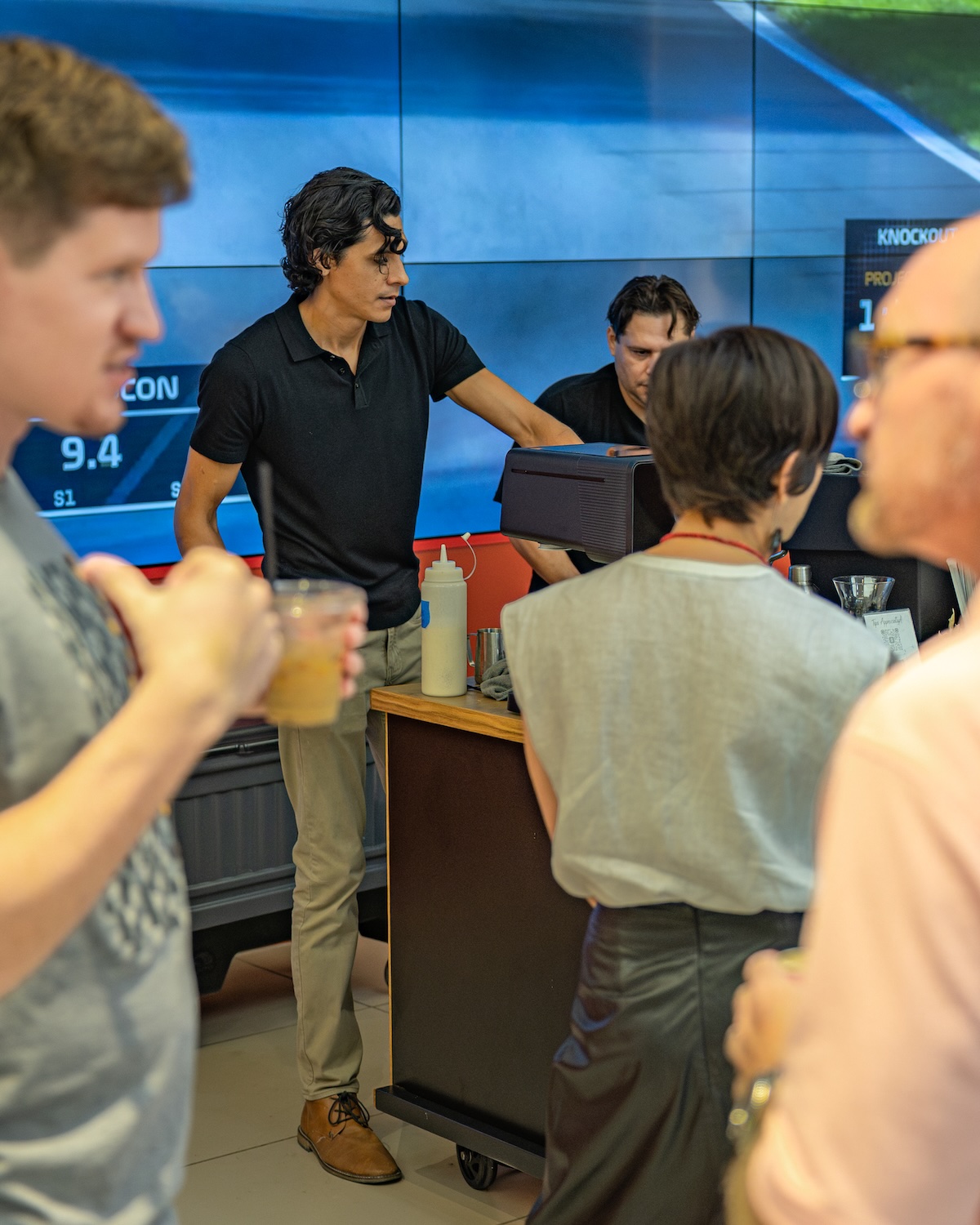 Professional wedding barista San Antonio TX — Miel De Leon Coffee mobile espresso bar