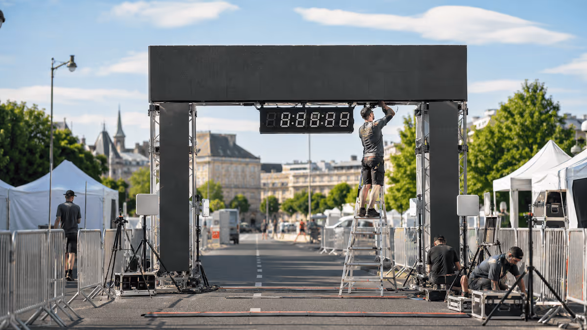 On-site technical installation for your events
