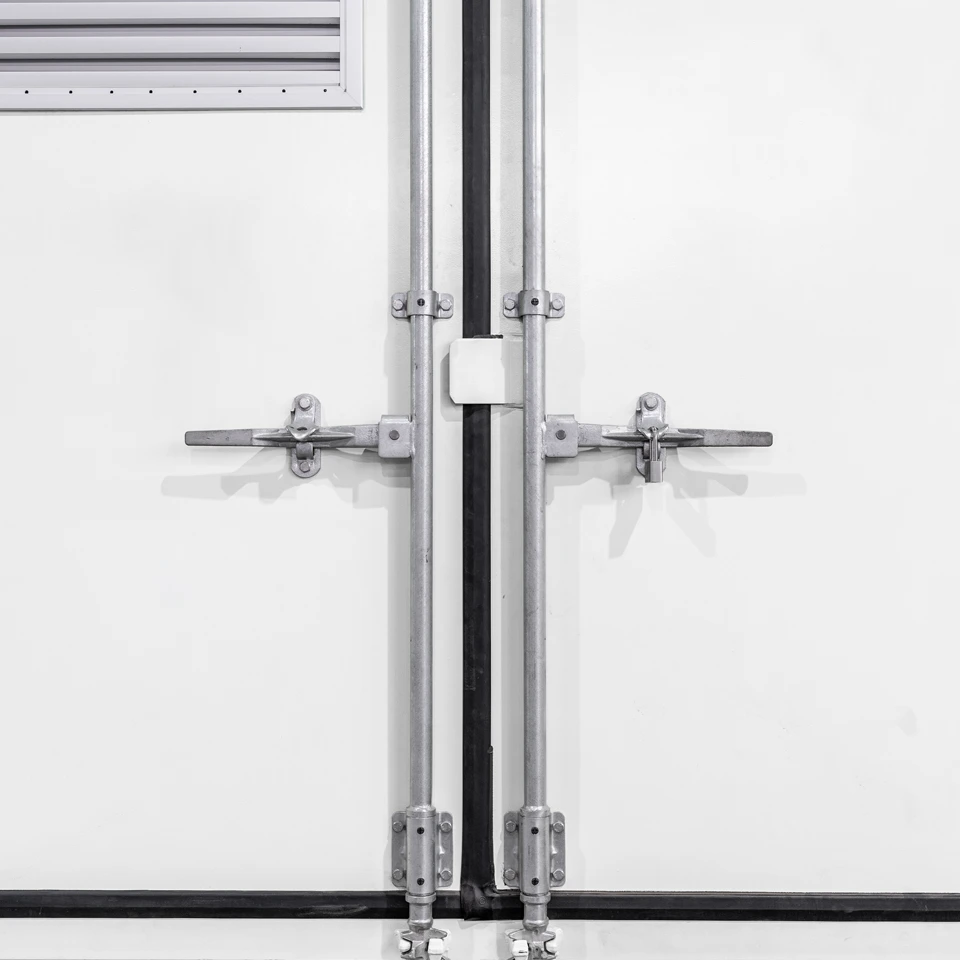 Refrigerated truck doors