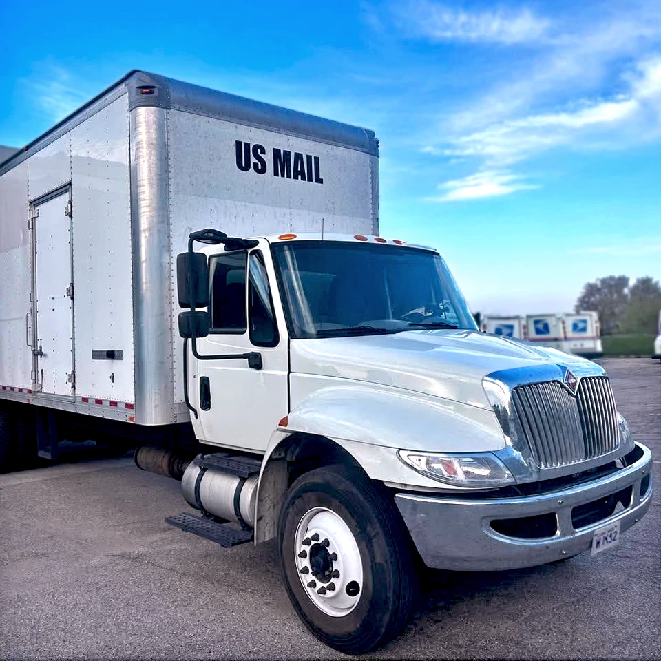 US Mail Contractor Truck