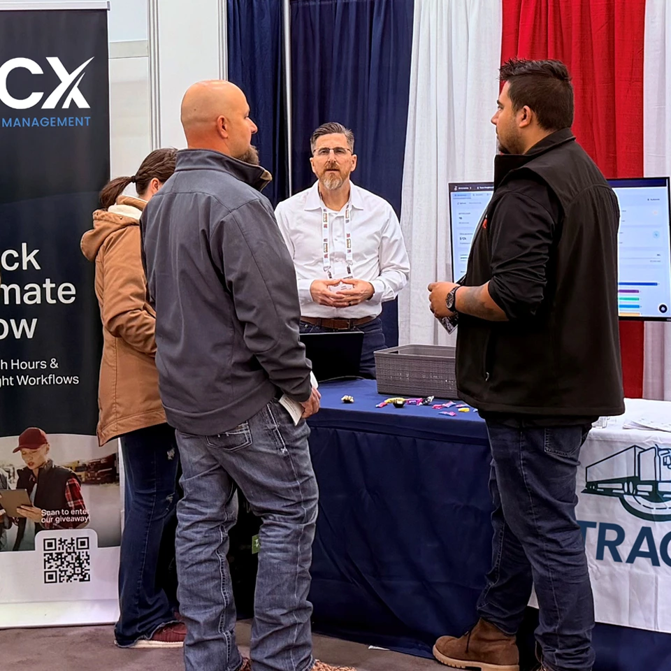tracx at tradeshow