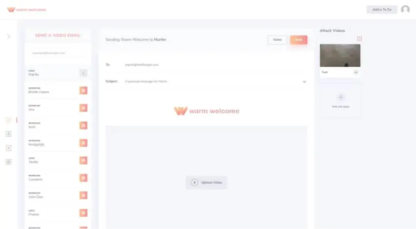 Warm welcome app img 3
