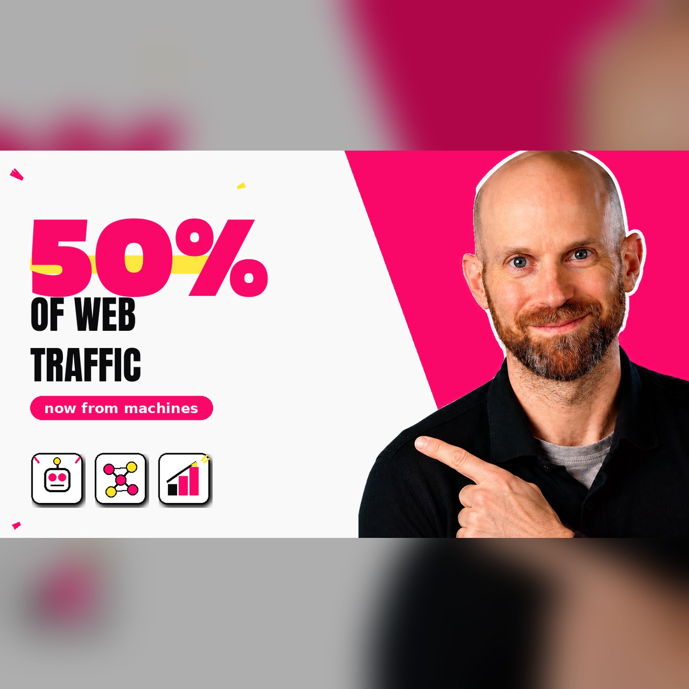 50% of web traffic now comes from machines