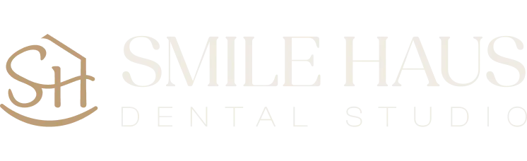Smile Haus Dental Studio Logo White