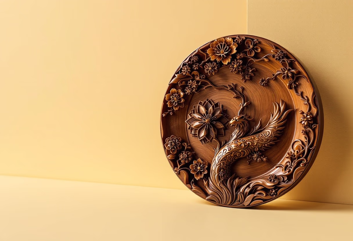 image of traditional chinese decor for a chinese restaurant