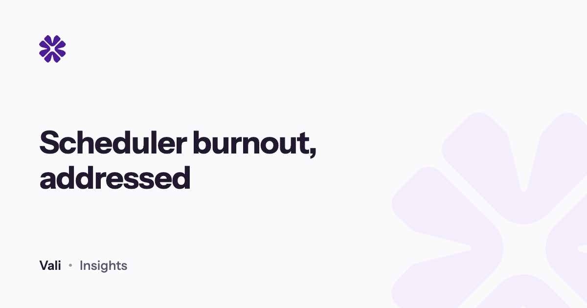 How to Reduce Scheduler Burnout in a Home Care Agency