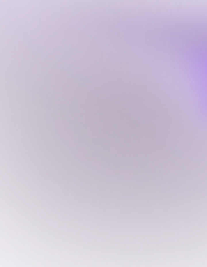 Smooth gradient background shifting from dark purple to lighter purple.