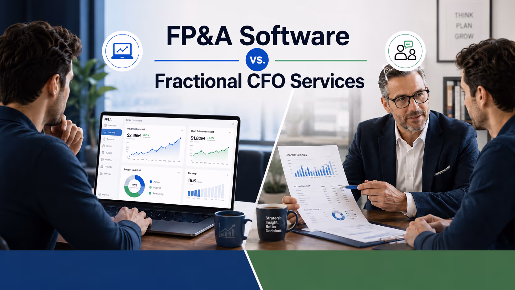 FP&A Software vs. Fractional CFO Services: What Does Your Startup Actually Need?