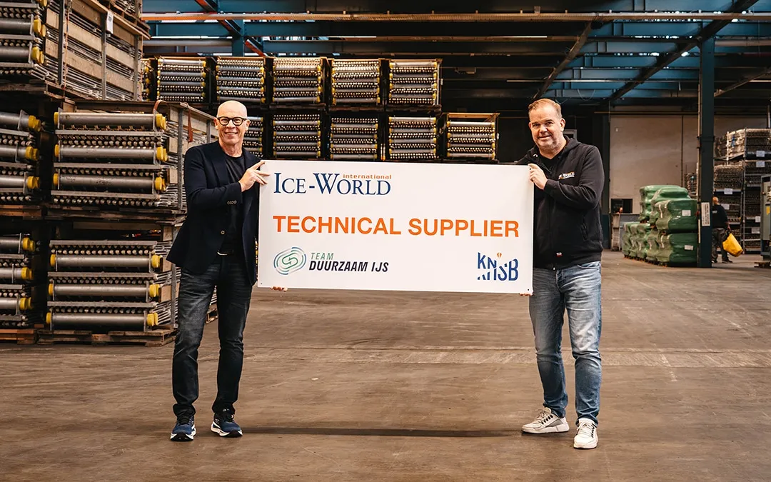 Aankondiging Ice-World als Technical Supplier Team Duurzaam IJs