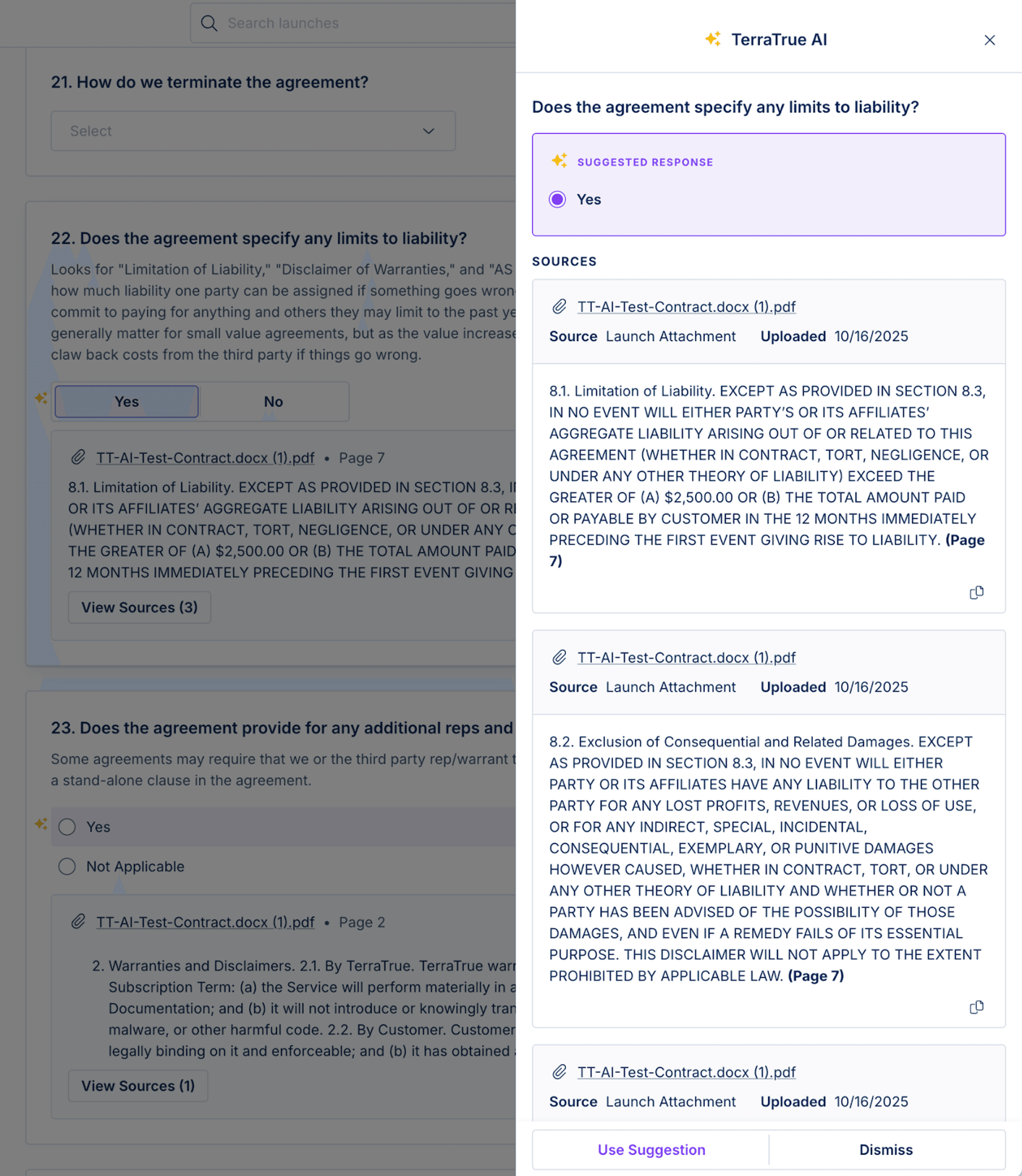 TerraTrue AI Blog Sources