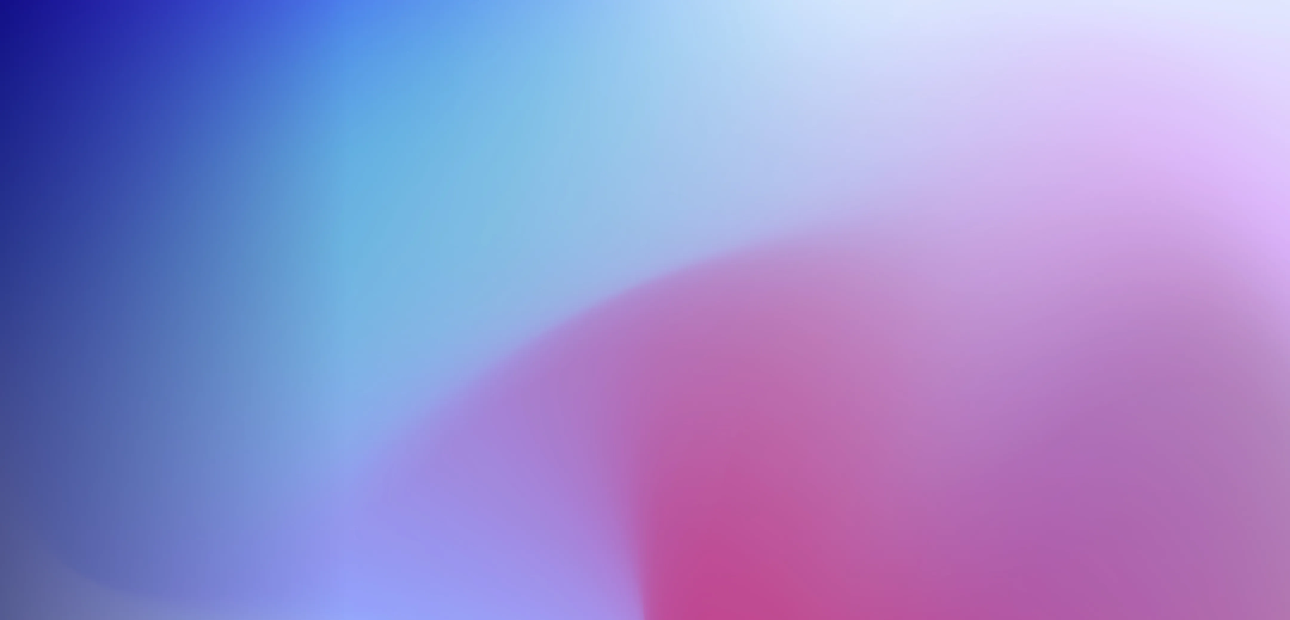 Abstract gradient background blending blue, purple, pink, and light violet tones.