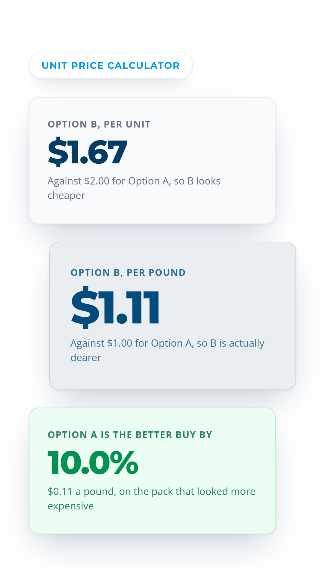 VoiceOrder app ordering screen