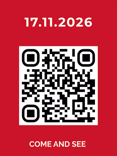 Come and See event QR code