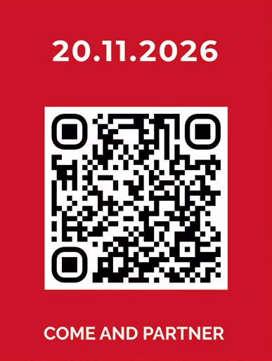 Come and Partner event QR code