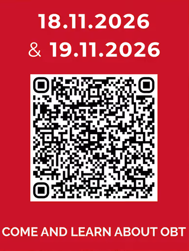 Come and Learn About OBT event QR code